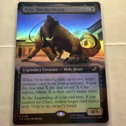 MTG FOIL Nyla, Shirshu Sleuth - Avatar: The Last Airbender Eternal #190 - Image 1