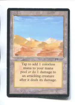 1993 Magic the Gathering Arabian Nights - Desert - Image 1