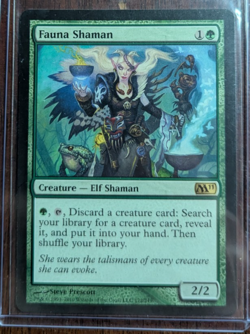 Core Set 2011 Magic: The Gathering Fauna Shaman - NM - Image 1