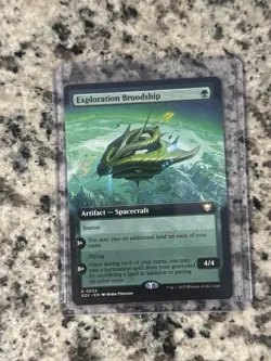 MTG / Exploration Broodship / EOC / #34 / Regular (Extended Art) / Rare / NM - Image 1