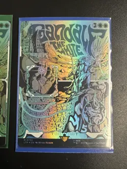 Gandalf the White Poster Foil NM LOTR Mtg - Image 2