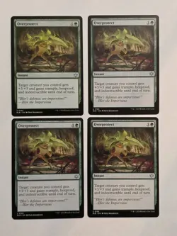4x Overprotect - Bloomburrow - Near Mint - MTG - Image 1