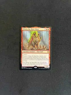 Ilharg, the Raze-Boar [War of the Spark] Magic MTG Cards LP/MP - Image 1