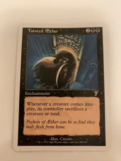 MTG Tainted Aether 7th Edition Free Shipping In The US with Tracking - Image 1