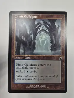 Dimir Guildgate (Retro Frame) Ravnica Remastered Regular - Image 1
