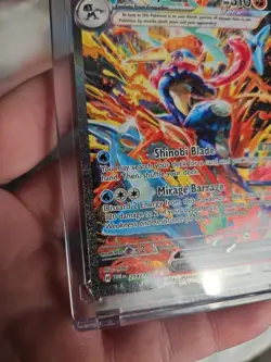 Greninja EX 214/167 2024 Pokemon Twilight Masquerade Special Illustration RARE - Image 2