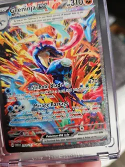 Greninja EX 214/167 2024 Pokemon Twilight Masquerade Special Illustration RARE - Image 5