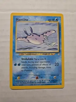 MANTINE - Neo Genesis Set - 64/111 - Common - Pokemon Card - Unlimited - - Image 1