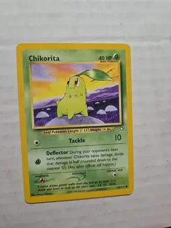 Chikorita 53/111 - Common - Pokemon TCG - Neo Genesis - - Image 1