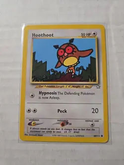 Hoothoot 60/111 Neo Genesis Set WOTC Pokemon Card - Pokemon TCG - Image 1