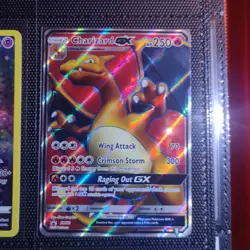 Charizard GX SM60 Black Star Promo 2017 Full Art Pokemon TCG English LP - Image 1