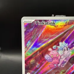 Pokemon TCG Tinkatink Scarlet & Violet Paldea Evolved Holo Card 216/193 - Image 2