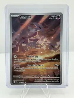 Mesprit 204/191 Pokemon TCG SV Surging Sparks Illustration Rare Card NM - Image 1