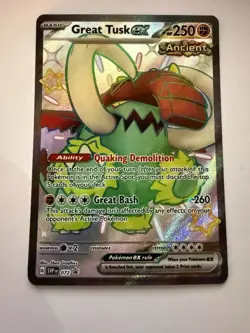 Pokemon Great Tusk Ex Promo Scarlet & Violet Promo - SVP072 - Great Tusk Ex - Image 1