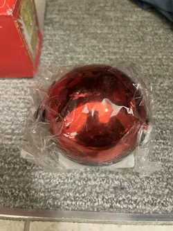 Pokemon Gold Plated Charizard Ball-1999 Burger King, New - Image 2