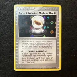Pokemon ANCIENT TECHNICAL MACHINE [ROCK] 85/101 - Hidden Legends LP/Light Play - Image 1