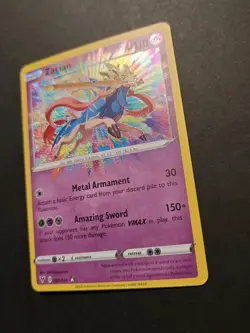 Zacian 082/185 Vivid Voltage NM - Mint Amazing Rare Card Pokemon TCG English - Image 3