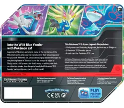 Pokemon Sword & Shield Azure Legends Xerneas Ex Tin Factory Sealed New - Image 2