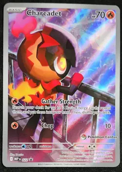 Charcadet - 022 (Pokemon Center Exclusive) 022 Me: Mega Evolution Promo Holo for sale online - Image 1