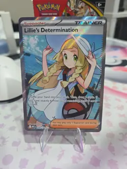 Pokemon TCG: Lillie's Determination - Ultra Rare - Mega Evolution - 169/132 - Image 1