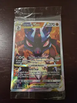 Pokemon TCG Lucario Vstar SWSH291! Sealed In Bag - Image 1