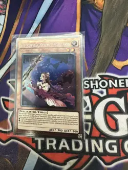 Yugioh Gwenhwyfar, Queen of Noble Arms NKRT-EN012 Platinum Rare LP - Image 2