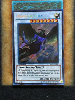 Yugioh Angel Of Zera JOTL-EN087 Secret Rare 1st Ed MP - Image 1