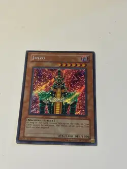 Yu-Gi-Oh TCG Jinzo BPT-011 Limited Edition Secret Rare Card MP - Image 5
