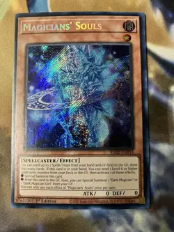 Yu-Gi-Oh Magicians' Souls - RA02-EN014 Secret Rare 1st Ed. NM - Image 1