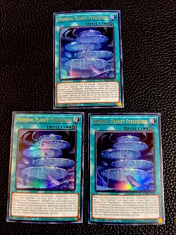 Primeval Planet Perlerenio (X3) RA02-EN069 Yugioh 1st Edition Ultra Rare - Image 1