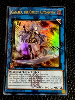 Galatea, The Orcust Automaton BLMM-EN093 Yugioh 1st Ed. (New) Ultra Rare - Image 1
