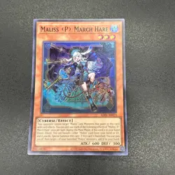 YuGiOh Maliss P March Hare ALIN-AE023 Super Asian English A - Image 1