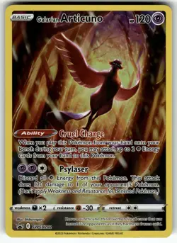 Galarian Articuno SWSH282 SWSH: Sword & Shield Promo Cards NM- Pokemon Card TCG - Image 1