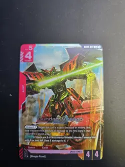 Gundam Card Game Dual Impact GD02 Gundam Virsago LR Foil GD02-037 NM - Image 1