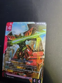 Gundam Card Game Dual Impact GD02 Gundam Virsago LR Foil GD02-037 NM - Image 2
