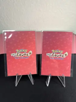 Umbreon & Eevee Cracked Ice Holo Pokemon Lets Go Eevee Card Database - NM - Image 4