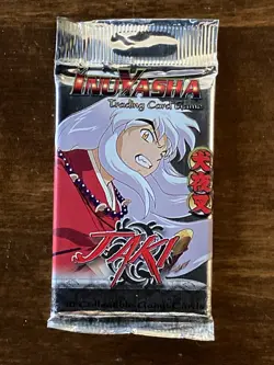 Inuyasha TCG Jaki Sealed Booster Pack 1st Edition Trading Card Game - Image 1