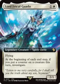 Lord Jyscal Guado (Extended Art) FOIL Final Fantasy Commander PLD CARD ABUGames - Image 1