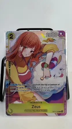 Zeus (OP11-106) Promo Bandai Card Games Fest 24-25 One Piece Nami english - Image 1