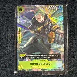 Roronoa Zoro (Illustration Box Vol.3) OP07-113 OP Sealed Promo Cards Foil - Image 1