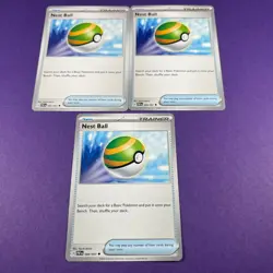 Nest Ball x3 084/091 Trainer Playset Pokemon Trading Card TCG - Image 1