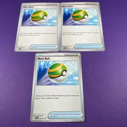 Nest Ball x3 084/091 Trainer Playset Pokemon Trading Card TCG - Image 3