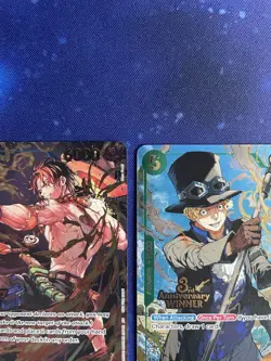 One Piece Portgas D Ace & Sabo 3rd Anniversary Pre-Release Winner Cards - Image 3