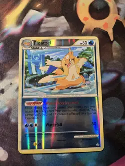Floatzel 16/95 Unleashed Reverse Holo Rare Pokemon TCG Card NM - Image 1