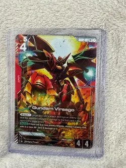 Gundam Virsago (LR+) GD02-037 English LR+ Dual Impact Gundam Card Game - Image 1