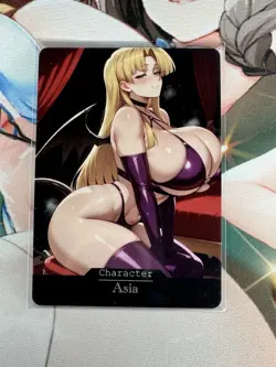 Asia Highschool DxD Goddess Story Waifu Anime Custom Card - Image 1