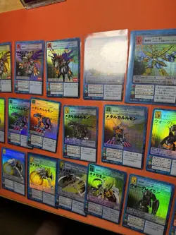 Digimon TCG Card Lot Large All Holo Japanese Black Wargreymon All Cards Shown - Image 3