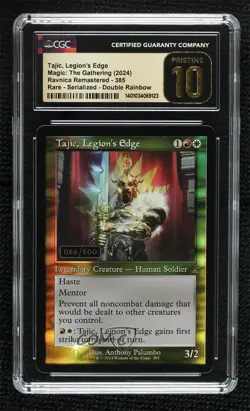 Retro Frame - Tajic Legion's Edge Serialized Magic: Ravnica Remastered RVR - Image 1