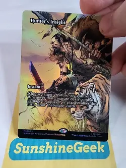 Hunter's Insight (Borderless) Marvel Universe Eternal-Legal Foil for sale online - Image 2