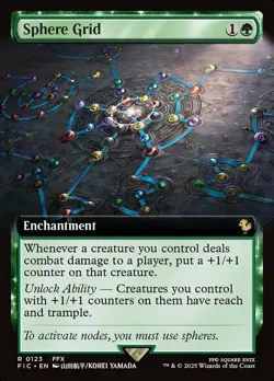MTG Sphere Grid - Extended Art, NM-Mint, English Commander: Final Fantasy - Image 1